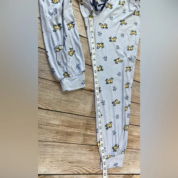 Women’s Life Is Good Dog Print Sleep Jogger Pants Size Large - Picture 4 of 8